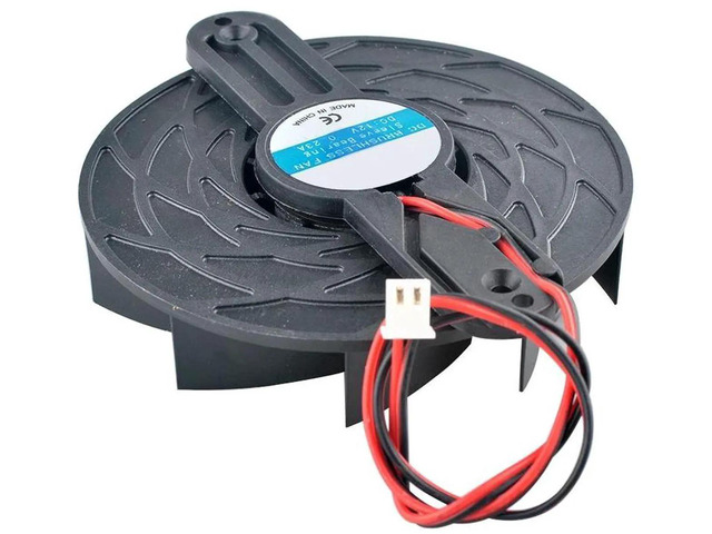 92mm Round Axial Cooling Fan, DC12V 0.23A 2Pin Replacement Fan for Induction Cooker, Commercial Cooking Equipment, Power Supply Unit, Embedded...