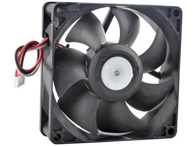 U80T24MUA753J241 80x80x25mm 80mm 8cm Axial Cooling Fan, DC24V 0.09A 3Pin Connector Replacement Fan for Inverter, Power Supply, Industrial Control...