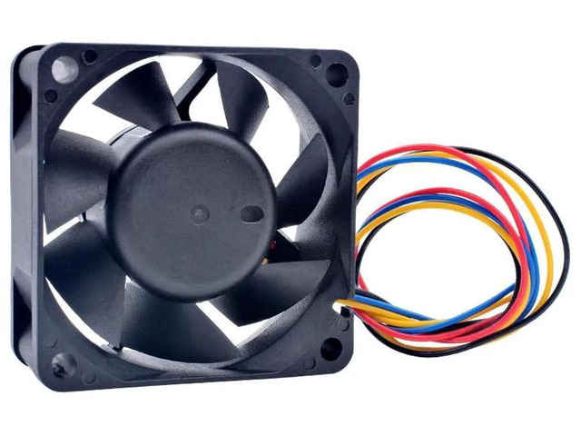 ACP6025Y24PWM 60x60x25mm 60mm 6cm Axial Cooling Fan, DC24V 0.15A 4Pin PWM 4000RPM Replacement Fan for Inverter, Power Supply, Industrial Control...