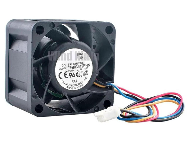 FFB03612EHN 36x36x28mm 36mm 3.6cm Dual Ball Bearing Cooling Fan, DC12V 0.75A HighSpeed 4Pin Brushless Axial Replacement Fan for Server Power Supply...