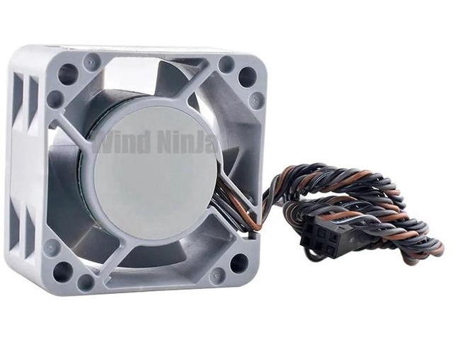 1608KL04WB56 40x40x20mm 40mm 4cm Dual Ball Bearing Axial Cooling Fan, DC12V 0.20A 4Pin Brushless Replacement Fan for Printer Chassis Power Supply...