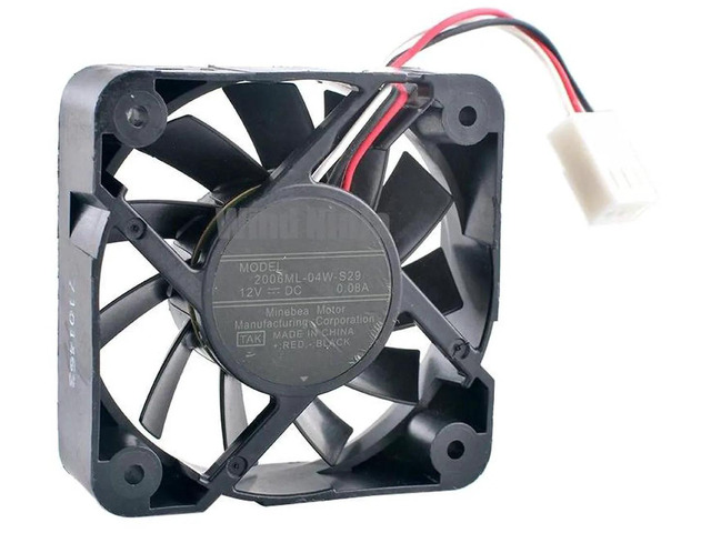 2006ML04WS29 50x50x15mm 50mm DC12V 0.08A 3Pin Silent Axial Cooling Fan, 5CM LowNoise Replacement Fan for CPU Modules, Desktop PC Cases and Compact...