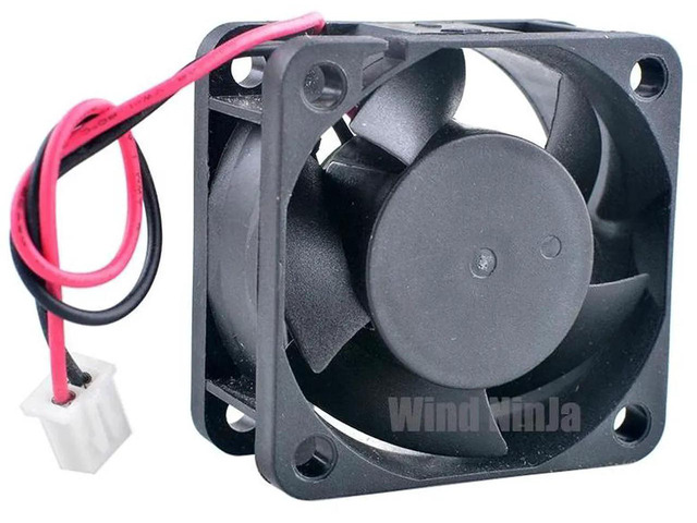 AD0412HBC50 40x40x10mm 40mm DC12V 0.11A Dual Ball Bearing Axial Cooling Fan, 4CM Replacement Fan for Server Power Supplies, CPUs and Desktop...