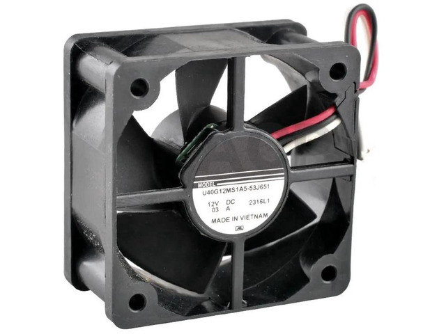 U40G12MS1A553J651 40mm 4cm Silent Cooling Fan, 40x40x20mm DC 12V 0.03A 3Wire Brushless Fan, Replacement Internal Cooling Fan for Router and...