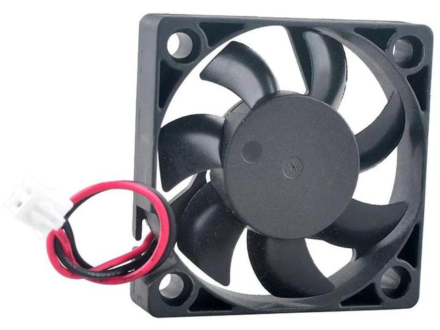 RS5010B24VHA 50mm 50x50x10mm Dual Ball Bearing Axial Fan, DC 24V 0.10A 2Pin Brushless Fan, Replacement Cooling Axial Fan for Inverter and...