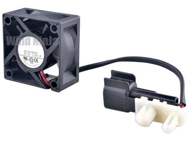 FD1240A0242D 40x40x20mm 40mm Miniature Axial Cooling Fan, DC12V 0.25A Compact Replacement Vent Fan for Automotive Central Control CPU, Vehicle...