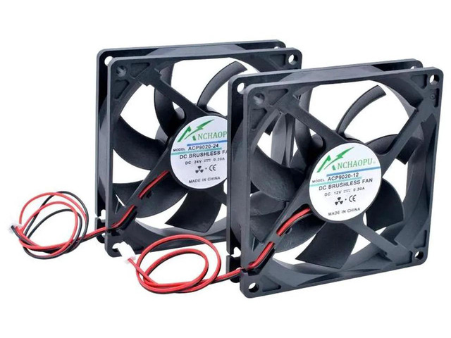 ACP9020 92x92x20mm 92mm HighSpeed Sleeve Bearing Cooling Fan, DC12V 3500RPM 2Pin Replacement Vent Fan for Computer Hardware, Desktop Chassis,...