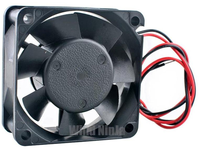 60mm DualBall Bearing Axial Cooling Fan DC 12V 0.26A 2Pin 60x60x25mm Replacement Fan 2410ML04WB50, HighDurability Fan for Computer CPU, Power...