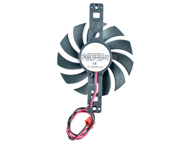 BracketType Cooling Fan DC 18V 0.18A 75mm Blade 100mm Mounting Spacing Replacement Fan WSH8010S18 for Induction Cooker Household Appliance Heat...
