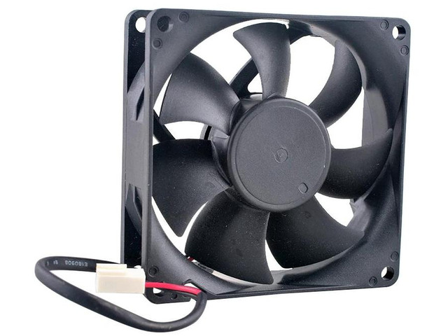 80x80x25mm HighSpeed DualBall Cooling Fan DC 12V 0.40A 4000RPM 2Pin Replacement Fan EFC08E12DE001 for Computer Hardware Power Supply Heat Dissipation
