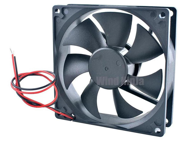 92x92x25mm Ball Bearing Cooling Fan DC 12V 0.50A Replacement Fan DA09225B12HA for PC Case, CPU and Power Supply Computer Hardware Heat Dissipation