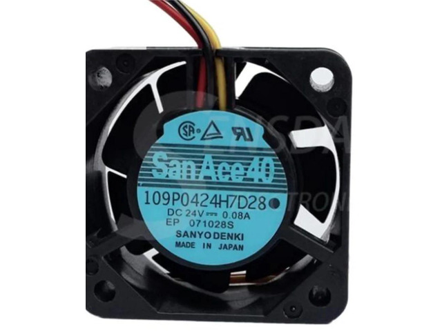 4015 Server Cooling Fan A90L00010441/39, DC 24V 0.08A Replacement Industrial Cooling Fan for Fanuc Equipment, High Airflow Quiet Operation Internal...