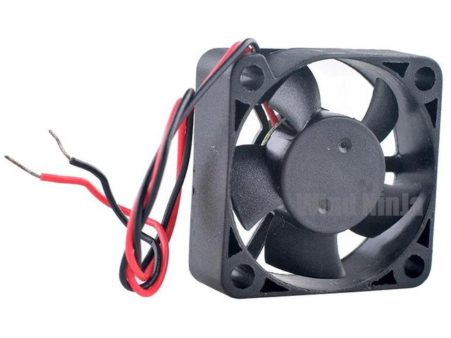 AD0324HBG50 Dual Ball Bearing Miniature Cooling Fan, 30x30x10mm 3cm DC 24V 0.05A 2Pin Replacement Fan, Compact Ventilation Fan for Inverter and...