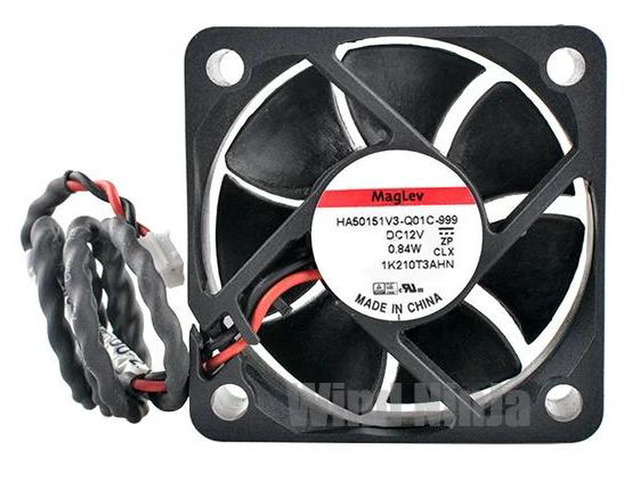 HA50151V3Q01C999 Silent Miniature Cooling Fan, 50x50x15mm 5cm DC 12V 0.84W Replacement Vent Fan, LowNoise Compact Cooler for Power Supply and...