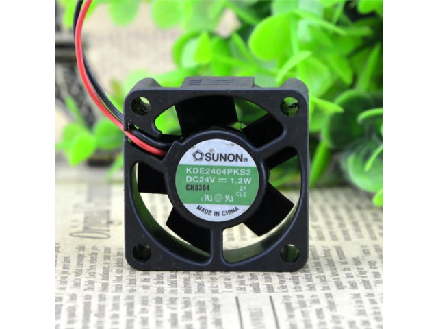KDE2404PKS2 Axial Cooling Fan, 40x40x20mm 40mm DC 24V 8200RPM ReluctanceBearing Replacement Vent Fan, Compact HighSpeed Cooler for Server, 3D...
