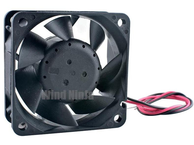 AFB0612EH HighSpeed Axial Cooling Fan, 60x60x25mm 6cm DC 12V 0.48A 6800RPM Dual Ball Bearing Replacement Vent Fan, HighAirflow Cooler for PC Case...