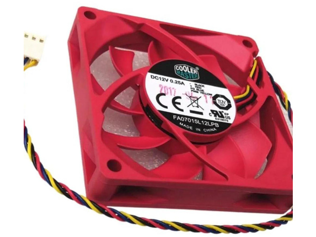 FA07015L12LPB 70x70x15mm 70mm PWM CPU Cooling Fan, DC 12V 0.25A 4Pin PWM Speed Control Brushless Replacement Fan for PC CPU and Computer Case...