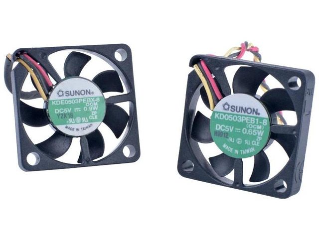 KDE0503PEBX8 30x30x6mm 3006 Miniature Cooling Fan DC 5V 0.65W0.9W Compact Axial Brushless Replacement Fan 30mm for Router, Network Switch, Embedded...