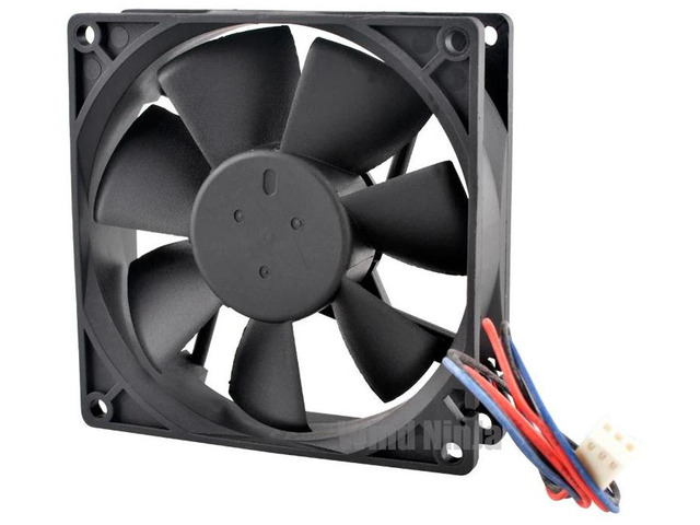 AFB0924VH 92mm Dual Ball Bearing Cooling Fan 92x92x25mm DC 24V 0.40A 3Pin Axial Replacement Fan for Inverter, Computer Case, Industrial Cabinet,...