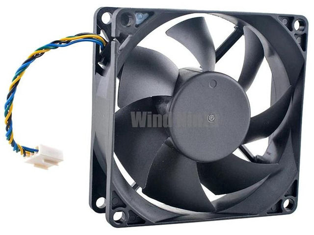 FB8025SU AFA73bR 8025 80x80x25mm DC 12V 0.60A 4Pin PWM 4500RPM HighSpeed Brushless Cooling Fan 80mm Replacement Fan for Server Chassis, CPU,...