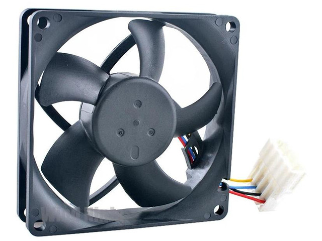AFC0812DD 8020 80x80x20mm DC 12V 0.75A HighSpeed 4Pin Dual Ball Bearing Axial Cooling Fan 80mm Brushless Replacement Fan for Workstation CPU,...