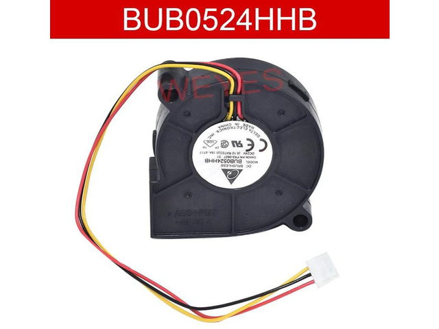 BUB0524HHB 5015 50x50x15mm DC 24V 0.18A 3Pin Turbine Blower Cooling Fan 50mm Brushless Replacement Fan for 3D Printer Radiator Hotend Heat...