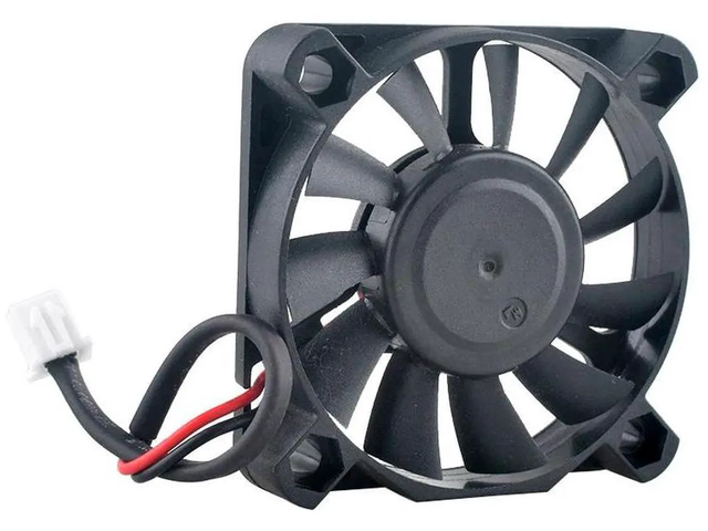 DA05010B24U 5010 50x50x10mm DC 24V 0.12A Dual Ball Bearing Axial Brushless Cooling Fan 50mm 2Pin Replacement Fan for Charger, Power Inverter, Power...