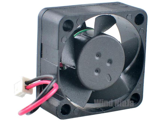 ASB02505HAA 2510 25x25x10mm DC 5V 0.14A 9000RPM Miniature Axial Brushless Cooling Fan 25mm 2Pin Replacement Fan for Router, Printer Compact...