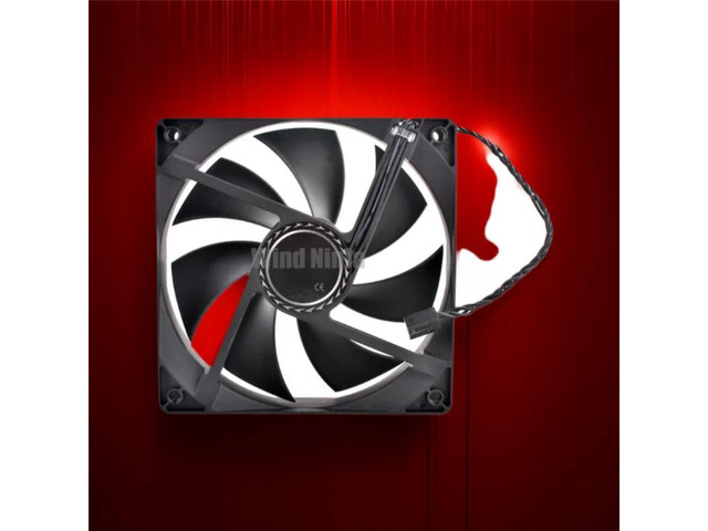 DF121225SM XC1197BA 120mm x 25mm HighSpeed Cooling Fan DC12V 4Pin PWM Brushless Fan 12cm Diameter Replacement Fan for CPU Water Cooler, Computer...