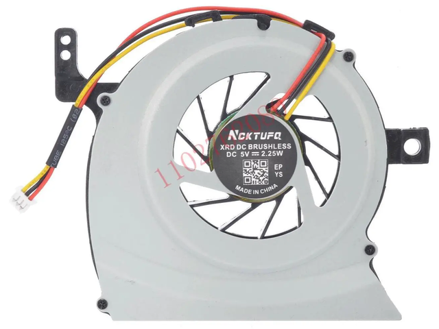 Laptop CPU Cooling Fan Replacement for Toshiba Satellite L600 L600D L640 L645 Series Notebook, DC5V 3Pin Internal Brushless CPU Cooler Repair Spare...
