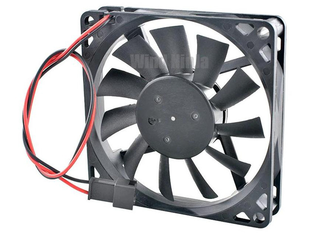 DJT80RBAS5S02 8015 Axial Cooling Fan 80x80x15mm 8CM DC12V 0.04A 2Pin Brushless Silent Replacement Fan for Refrigerator, Compact Household Appliance...