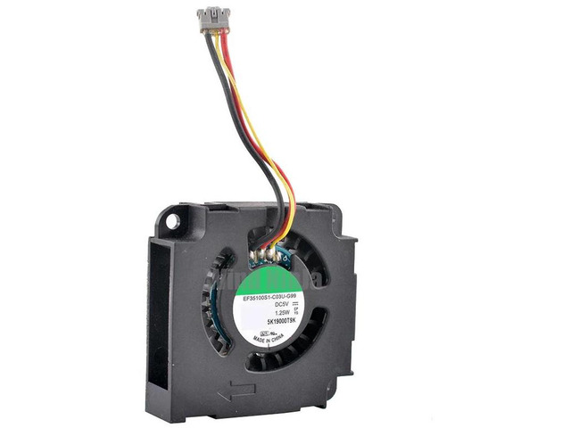 EF35100S1C03UG99 3510 Mini Centrifugal Blower Fan 35x35x10mm 3.5CM DC5V 1.25W 2Pin Brushless Replacement Fan for Motherboard, IPC, Projector...