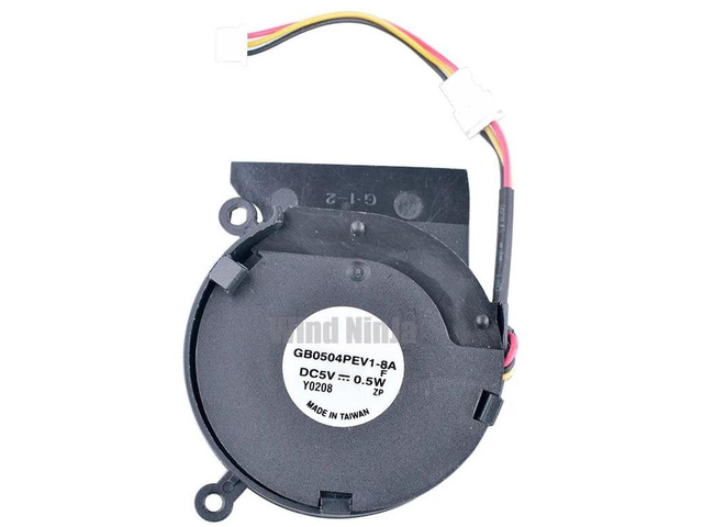 GB0504PEV18A 40mm Centrifugal Blower Fan DC5V 0.5W 3Pin Brushless Replacement Fan for C600, CPU, Compact Electronic Components HighDensity Heat...