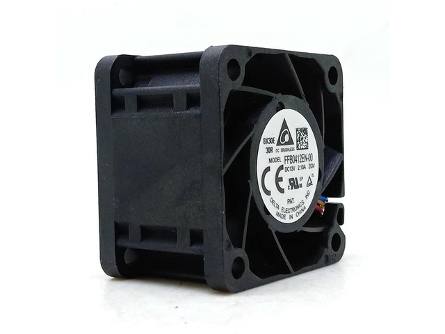 FFB0412EN00 HighSpeed 4028 Axial Fan, 40x40x28mm 4cm DC 12V PWM Cooling Fan, Replacement Fan for Remote Control Racing Car, Computer Server Power...