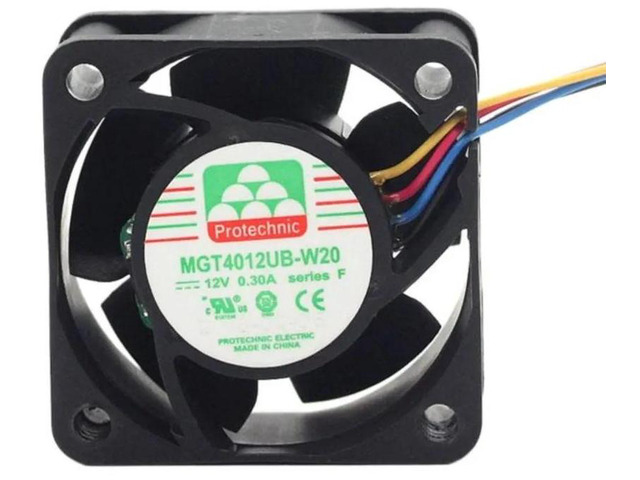 MGT4012UBW20 4020 Server Cooling Fan, 40x40x20mm 4cm DC 12V 0.3A 4Wire PWM Axial Fan, HighSpeed Replacement Cooling Fan for Server Industrial...