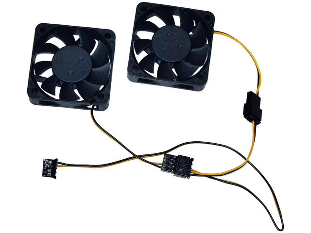 FA04010H12LAC Dual 4010 DC Axial Cooling Fan, 40x40x10mm 4cm DC 12V Graphics Card Cooler, DualFan Replacement Cooling Solution for GPU Video Card...