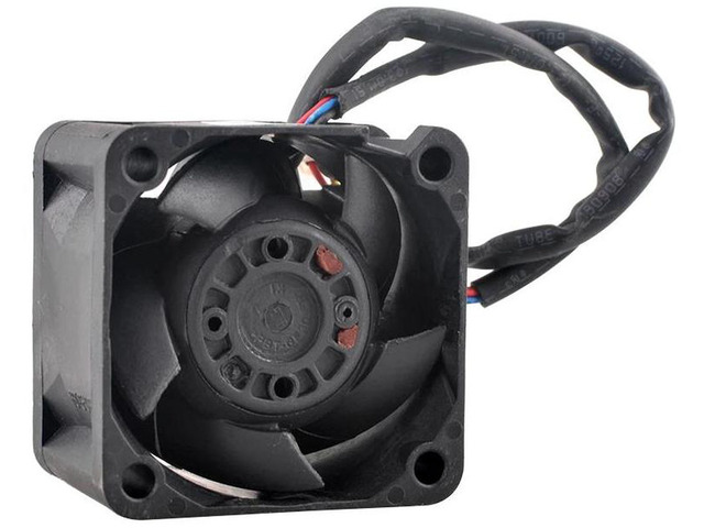 2 PCS DBPB0428B2UP074 HighSpeed 40mm Cooling Fan, 40×40×28mm DC 12V 1.80A 4Pin 25000RPM Replacement Axial Fan for 1U / 2U Server Power Supply Heat...