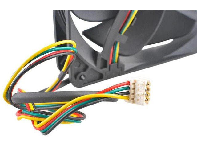 CHT14012RMW25B 14025 14cm 4Pin PWM Axial Cooling Fan, 140x140x25mm DC12V 0.24A LowNoise Replacement Fan for Refrigerator Evaporator, Cooler,...