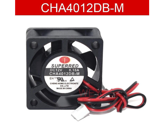 40x40x20mm 4020 Axial Cooling Fan for Superred CHA4012DBM, DC 12V 0.18A 2Wire Mini Replacement Fan for Server, Power Supply and Industrial Control...