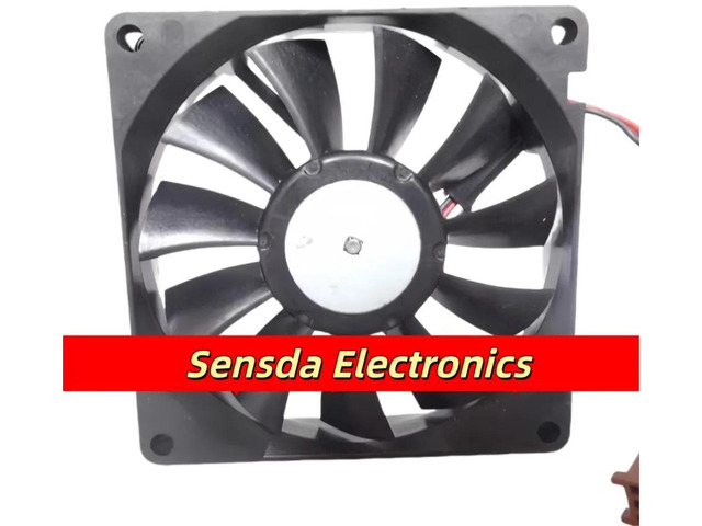 80x80x15mm 8015 Axial Cooling Fan for 3106KL04WB39, DC12V 0.16A 3Wire DualBallBearing Replacement Fan for Server, Inverter, Industrial Power Supply...
