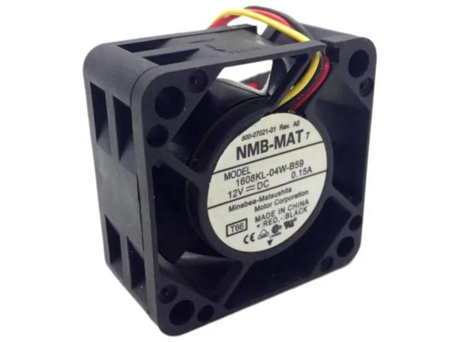 40x40x20mm 4020 Axial Cooling Fan for Minebea 1608KL04WB59, DC12V 0.15A 3Wire Dual Ball Bearing Replacement Fan for Network Switch, Server and...