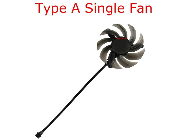 AJMRTC FD8015U12D GPU Graphics Card Cooling Fan Single Fan Replacement for TH8015S2HPCC02, GPU Video Cooler Fan Compatible with Emtekinc RTX 3070Ti...