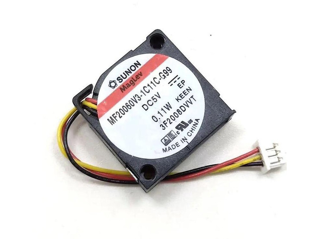 MF20060V3-1C11C-G99 2006 20x20x6mm Miniature DC Blower Cooling Fan, DC5V 0.11W Small Centrifugal Blower Replacement Fan for Mini Projector,...