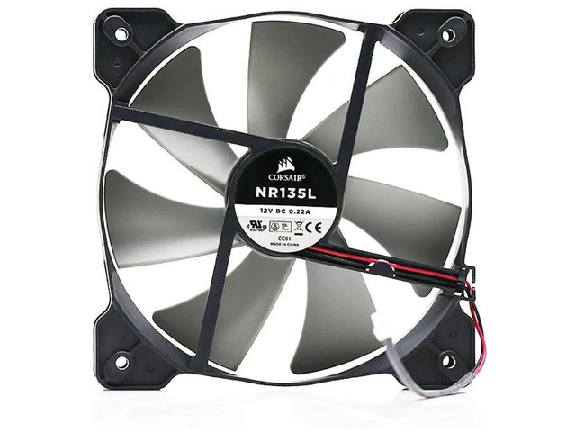 NR135L 135mm 13.5cm DC 12V 0.22A Cooling Fan, Replacement Fan for HX750 HX1000 Power Supply and PC Chassis Heatsink Heat Dissipation