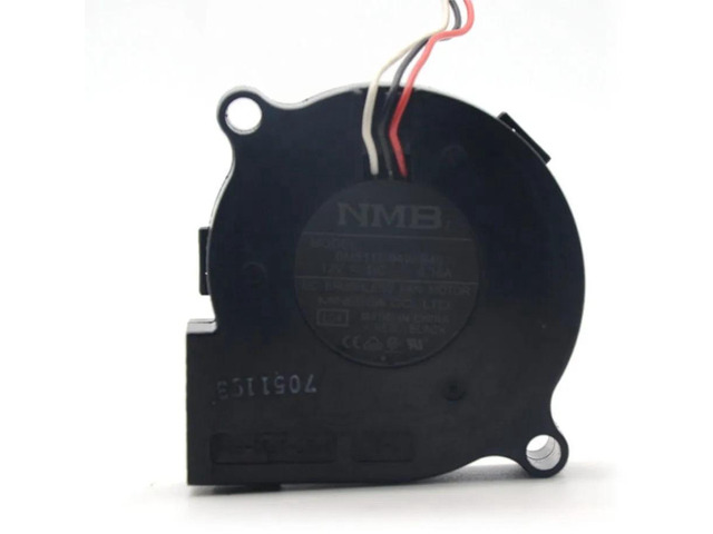 5015 50mm DC Blower Cooling Fan, DC12V 0.16A High Efficiency Turbine Blower, Replacement Fan for BM5115-04W-B49, Server Equipment Heat Dissipation