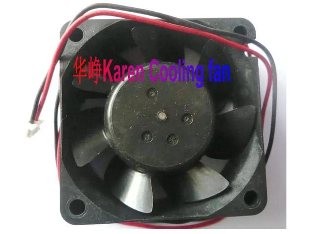 U60T24MGA7-52 6025 DC Cooling Fan, 60x60x25mm 6cm 2-Wire Axial Fan, DC 24V 0.07A Low Current Replacement Fan for Industrial Equipment, Inverter,...