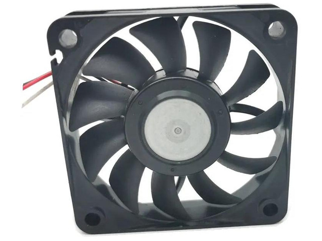 U60R24MGAB-53 6015 6CM DC Brushless Cooling Fan, 60*60*15MM, DC 24V 0.09A, 3-Wire Axial Fan Replacement for Inverter, Industrial Power Cabinet,...