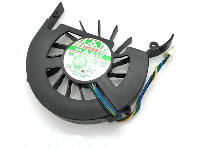 MGT7012XR-W20 Graphics Card Cooling Fan, 12V 0.35A 4-Wire 4-Pin VGA Desktop GPU Replacement Fan, Video Card Heat Dissipation Cooler Fan for Desktop...