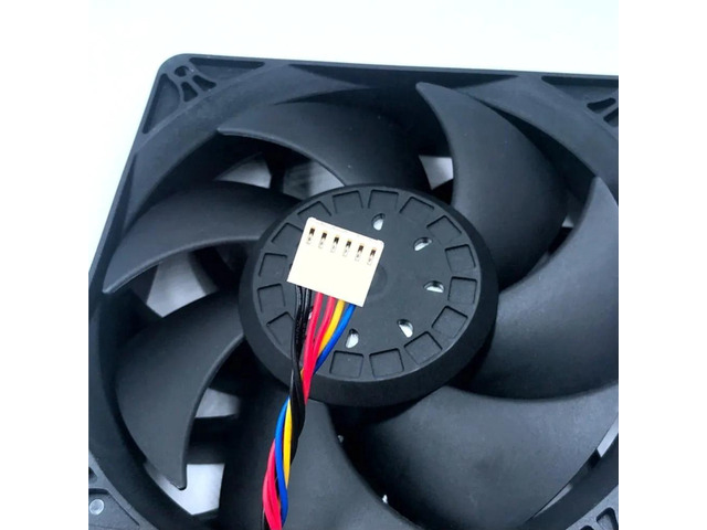 140mm Green High Speed Mining Rig Cooling Fan DC12V 4A 5800RPM 280CFM 6-Pin, Powerful Replacement Fan for E9+ E10 Bitcoin Miner, High Airflow...