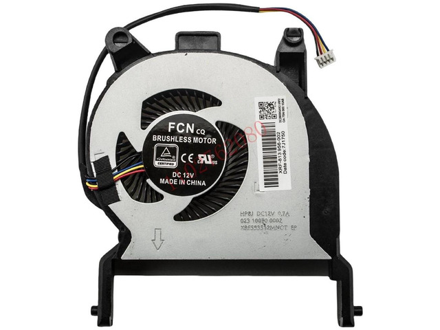 Replacement CPU Cooling Fan Cooler 914266-001 PN:BUC0712HB-00 DFS593512MN0TEP, Mini Desktop CPU Cooler Fan for HP ProDesk 600 G3, 400 G3, 800 G3...